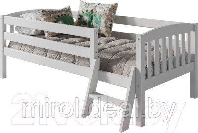 Односпальная кровать детская WoodMoon Мунни 3 90x200 / М-3 - фото 1 - id-p225750509