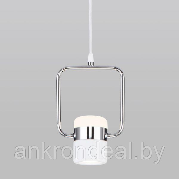 Подвесной светильник 50165/1 LED хром / белый Eurosvet - фото 1 - id-p225757755