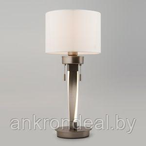 Настольная лампа с LED подсветкой 993 белый / никель Eurosvet - фото 1 - id-p225757808