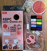 Швейный дорожный набор 48PC INSTA-SEWING KIT (48 предметов)