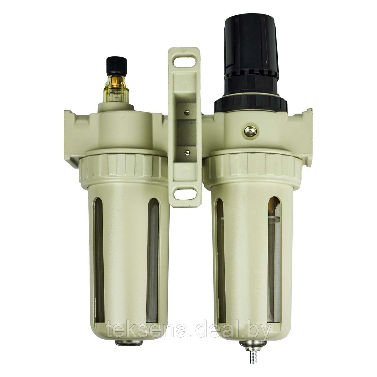Фильтр воздушный SKIPER AFR01 1/4" с регулятором давления и маслораспылителем - фото 4 - id-p219838449