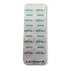 Таблетки для тестера DPD1 (свободный хлор) Lovibond, анализ воды, блистер 10 таблеток., фото 4