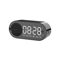 Колонка беспроводная MyTone Sound Clock c часами и радио, цвет в ассортименте