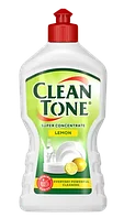 Гель для посуды CLEAN TONE Суперконцентрат 450мл, Лимон