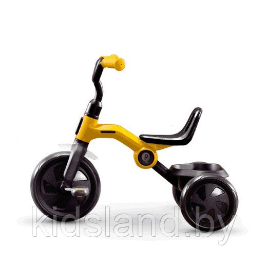 Детский трёхколёсный велосипед складной без ручки управления Qplay Ant ( желтый) - фото 2 - id-p224296801