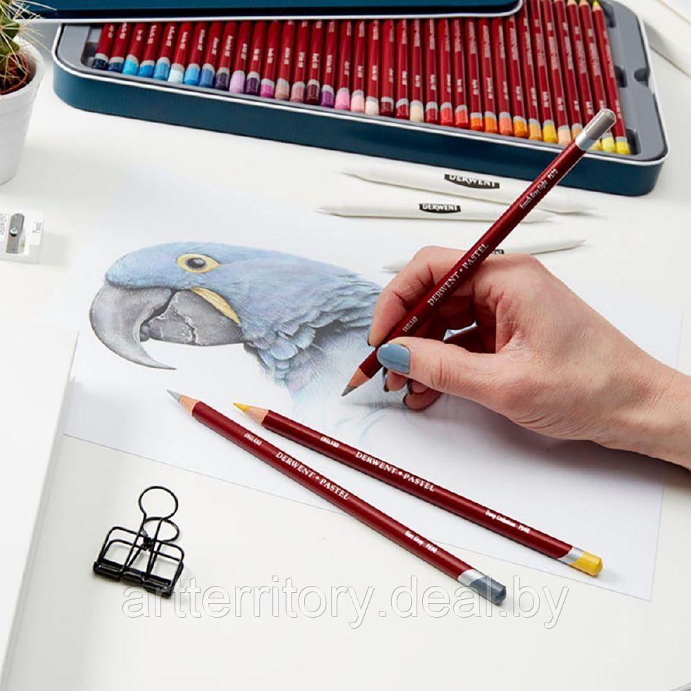 Набор пастельных карандашей Pastel Pencils, "Derwent" (72 цвета в металлической упаковке) - фото 3 - id-p225760110