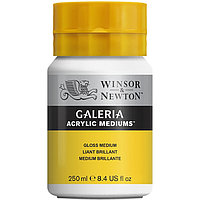 Медиум глянцевый для акрила Galeria, "Winsor & Newton" (250 мл.)