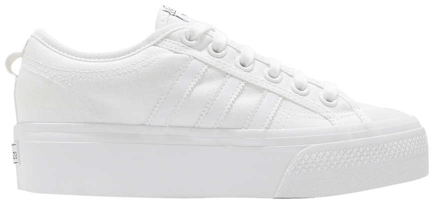 Кроссовки женские ADIDAS NIZZA PLATFORM W белый FV5322