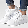 Кроссовки женские ADIDAS NIZZA PLATFORM W белый FV5322, фото 2