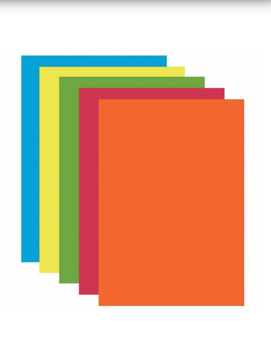 Бумага цветная для принтера "Радуга", А4, 80г/м2, 250л, ассорти - фото 4 - id-p225762829