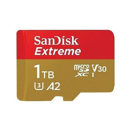 SanDisk microSDXC 1024GBEXTREME Class 10, UHS-I, W130, R 190 МБ/с, SDSQXAV-1T00-GN6MN без адаптера на SD, фото 2