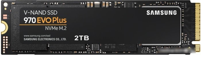 SSD Samsung 970 Evo Plus 2TB MZ-V7S2T0BW - фото 1 - id-p225763461