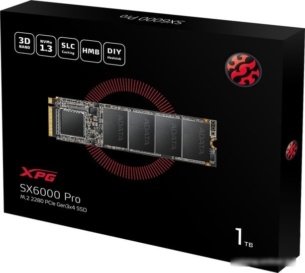 SSD A-Data XPG SX6000 Pro 1TB ASX6000PNP-1TT-C - фото 4 - id-p225763494