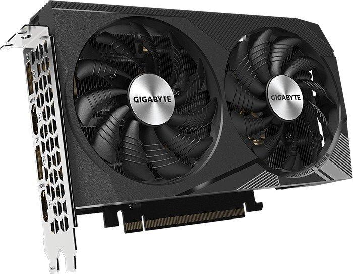 Видеокарта Gigabyte GeForce RTX 3060 Gaming OC 8G (rev. 2.0) GV-N3060GAMING OC-8GD 2.0 - фото 3 - id-p225763504