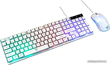 Клавиатура + мышь Nakatomi KMG-2305U (белый), фото 2