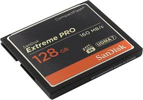 Карта памяти SanDisk Extreme Pro SDCFXPS-128G-X46 CompactFlash Card 128Gb