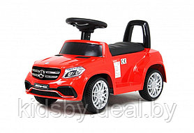 Детская машинка-каталка, электромобиль RiverToys Mercedes-AMG GLS 63 HL600 (красный) Лицензия, пульт Д/У