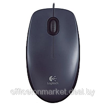 Мышь Logitech "Mouse M90", проводная, 1000  dpi, 3 кнопки, черный