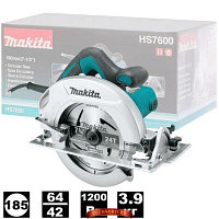 Циркулярная пила Makita HS7600 (1200W, 185мм)