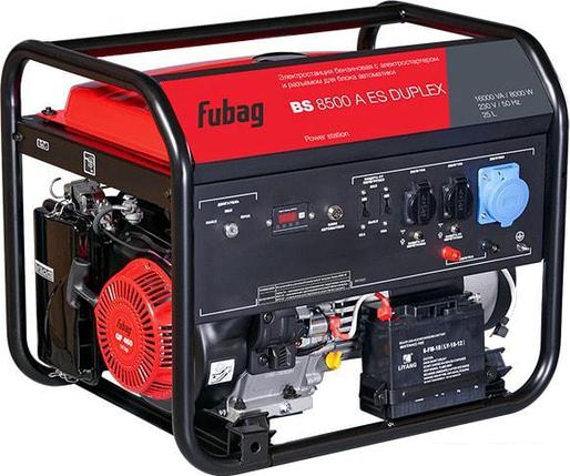 Бензиновый генератор Fubag BS 8500 A ES Duplex, фото 2