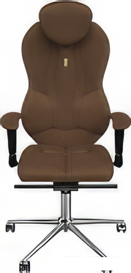 Кресло Kulik System Grand (азур, шоколад с подголовником) - фото 1 - id-p225508227