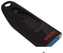 USB Flash SanDisk Ultra USB 3.0 Black 32GB (SDCZ48-032G-U46), фото 2