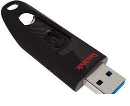 USB Flash SanDisk Ultra USB 3.0 Black 32GB (SDCZ48-032G-U46), фото 3