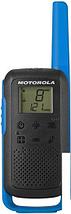 Портативная радиостанция Motorola T62 Walkie-talkie (черный/синий), фото 2
