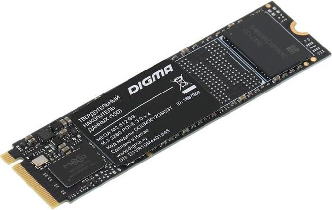 SSD Digma Mega M2 512GB DGSM3512GM23T, фото 2