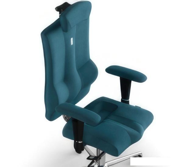Кресло Kulik System Elegance (азур/хром, джинс с подголовником) - фото 2 - id-p225737738