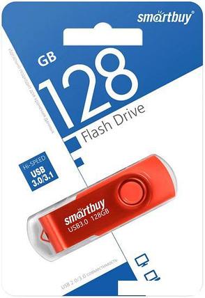 USB Flash SmartBuy Twist 128GB (красный), фото 2