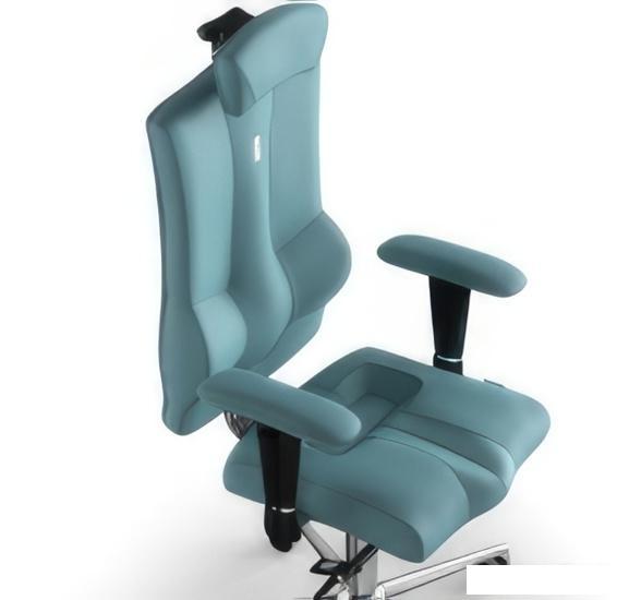 Кресло Kulik System Elegance (экокожа, синий с подголовником) - фото 2 - id-p225569787