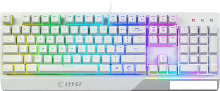 Клавиатура MSI Vigor GK30 (белый)