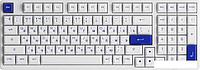 Клавиатура Akko 3098N Blue & White (TTC Honey)