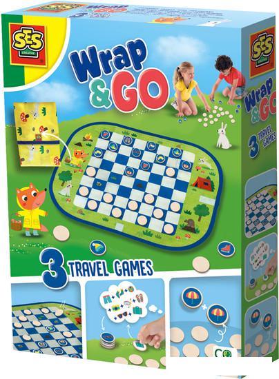 Развивающая игра SES Creative Wrap&Go 3 в 1 02237