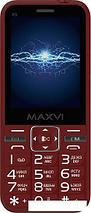 Мобильный телефон Maxvi P3 (винный красный), фото 2