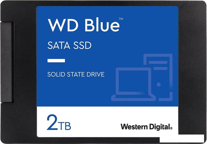 SSD WD Blue SA510 2TB WDS200T3B0A - фото 1 - id-p225739243