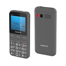 Кнопочный телефон Maxvi B231 (серый), фото 2