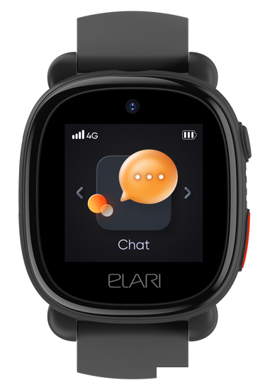 Детские умные часы Elari KidPhone 4G Lite (черный) - фото 5 - id-p225737932