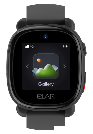 Детские умные часы Elari KidPhone 4G Lite (черный) - фото 8 - id-p225737932