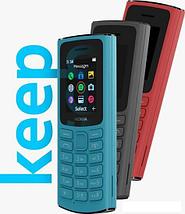 Кнопочный телефон Nokia 105 (2023) Dual SIM TA-1557 (красный), фото 2