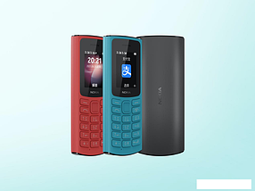 Кнопочный телефон Nokia 105 (2023) Dual SIM TA-1557 (красный), фото 3