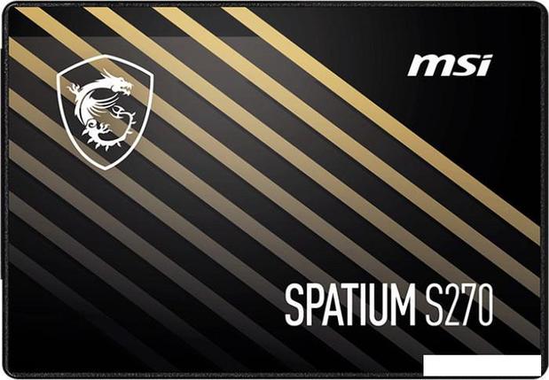 SSD MSI Spatium S270 480GB S78-440E350-P83, фото 2