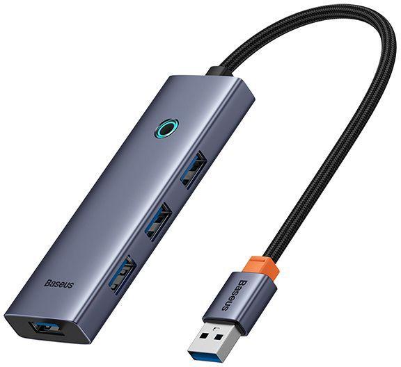 USB-хаб Baseus Flite Series 4-Port USB-C Hub B0005280A813-03 - фото 3 - id-p225739322