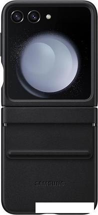 Чехол для телефона Samsung Flap Eco-Leather Case Z Flip5 (черный), фото 2