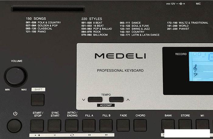 Синтезатор Medeli M331 - фото 5 - id-p225506912