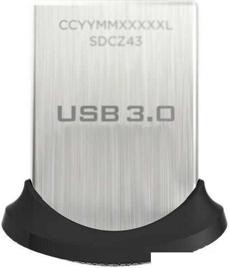 USB Flash SanDisk Ultra Fit 32GB (SDCZ43-032G-G46) - фото 1 - id-p225572229