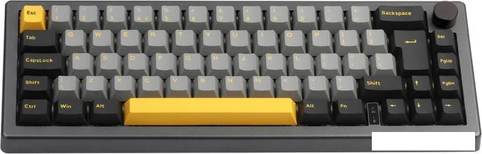 Клавиатура Epomaker EK68 (Yellow Black Sushi), фото 2