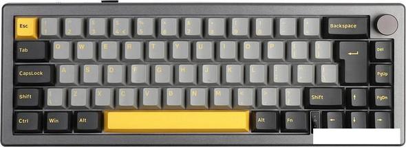 Клавиатура Epomaker EK68 (Yellow Black Sushi), фото 2
