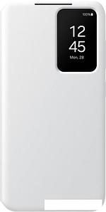 Чехол для телефона Samsung View Wallet Case S24 (белый)